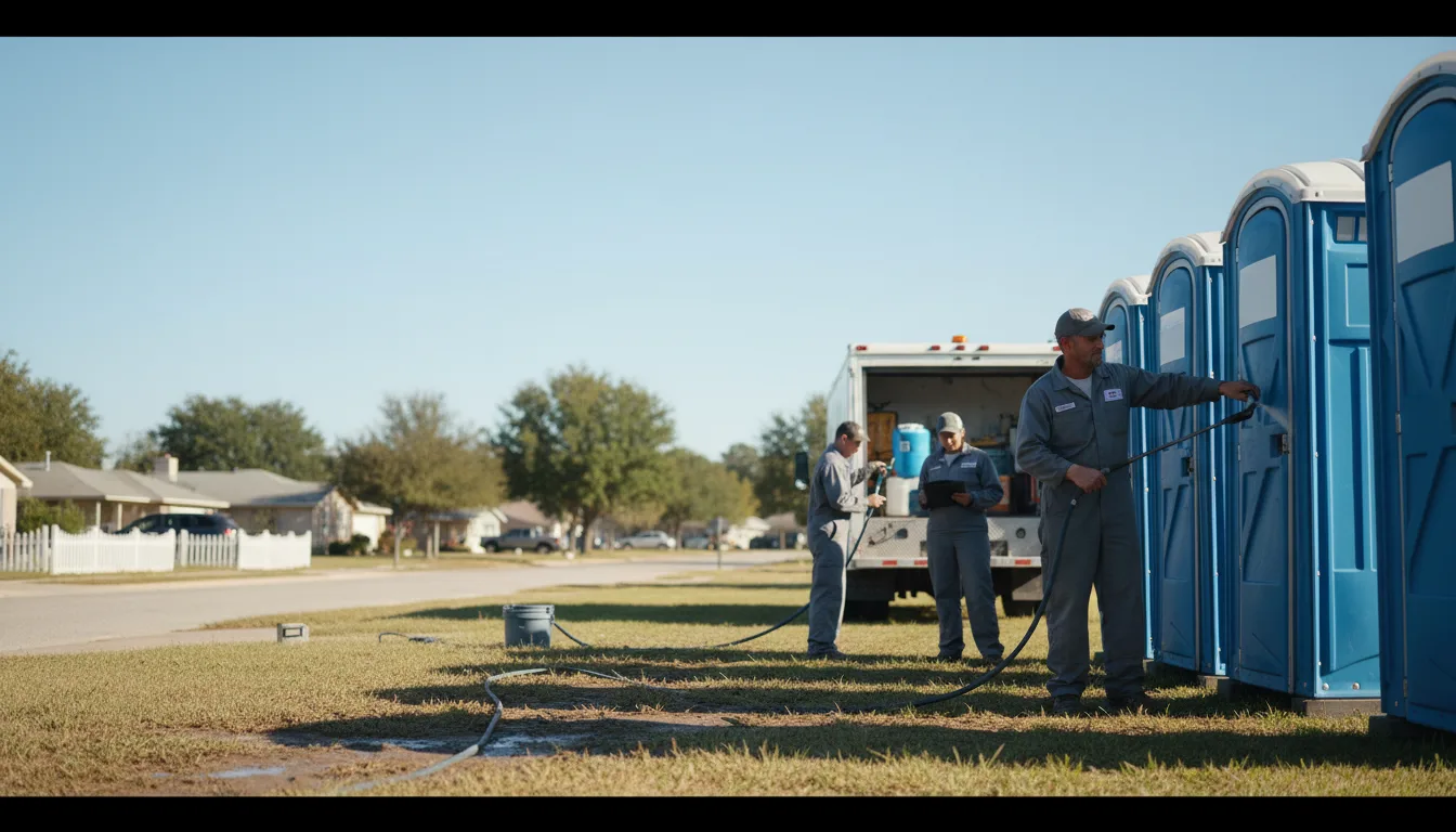 Long-Term Portable Toilet Rental in Okay, OK near me